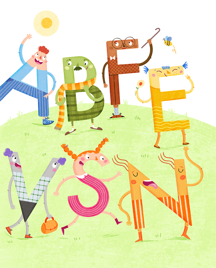 Cuento editorial Susaeta: El abecedarios