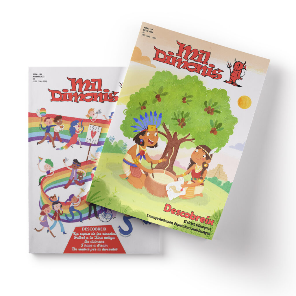 Mil dimonis cover magazine